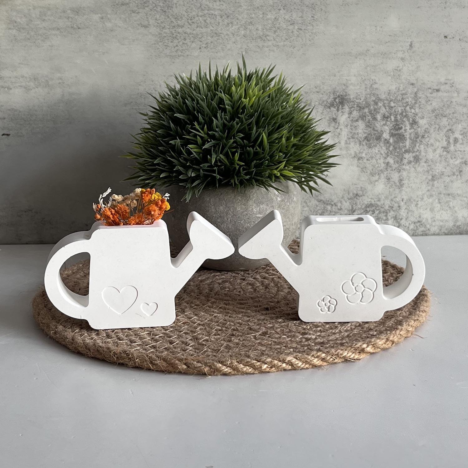 Potsticker Mold - 2 STUKS Gips Waterpot Siliconen Hars