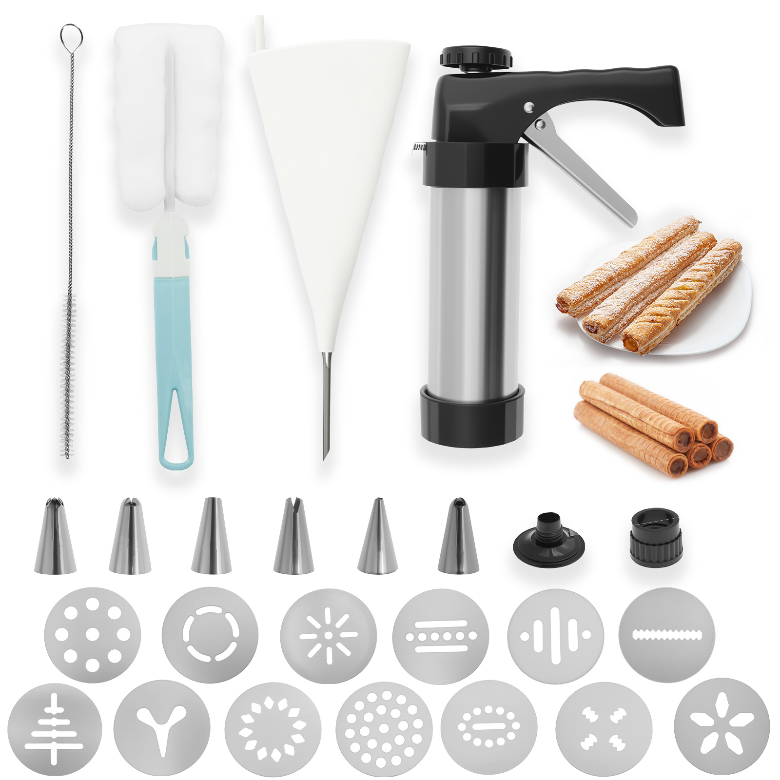 Churros Maker Gun - Churrera Churro Maker Machine Koekjespistool Churros