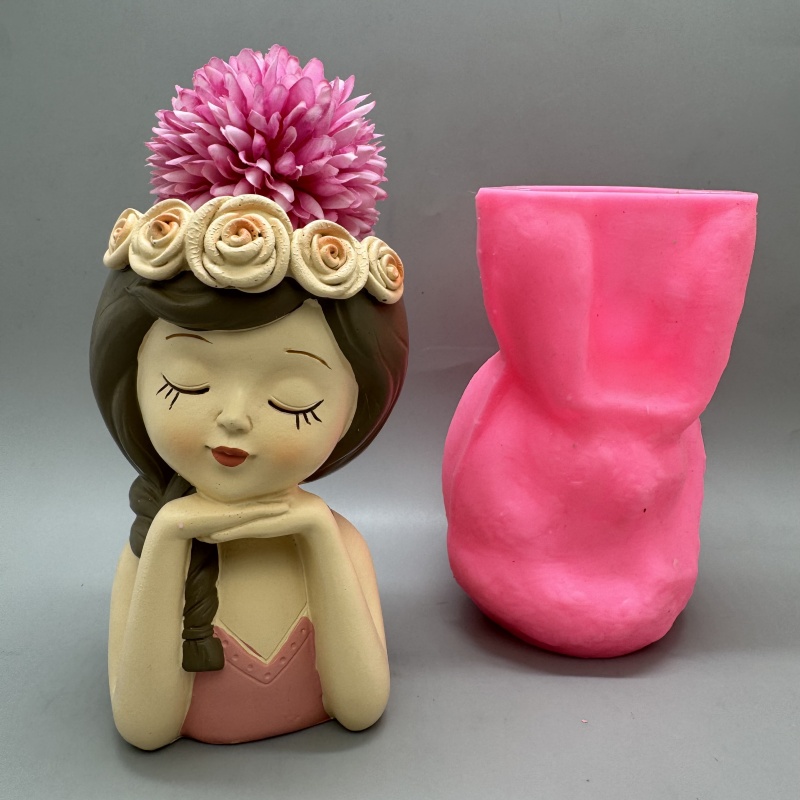 Potsticker Mold - Schattige bloempotvorm van siliconen, gebruikt voor