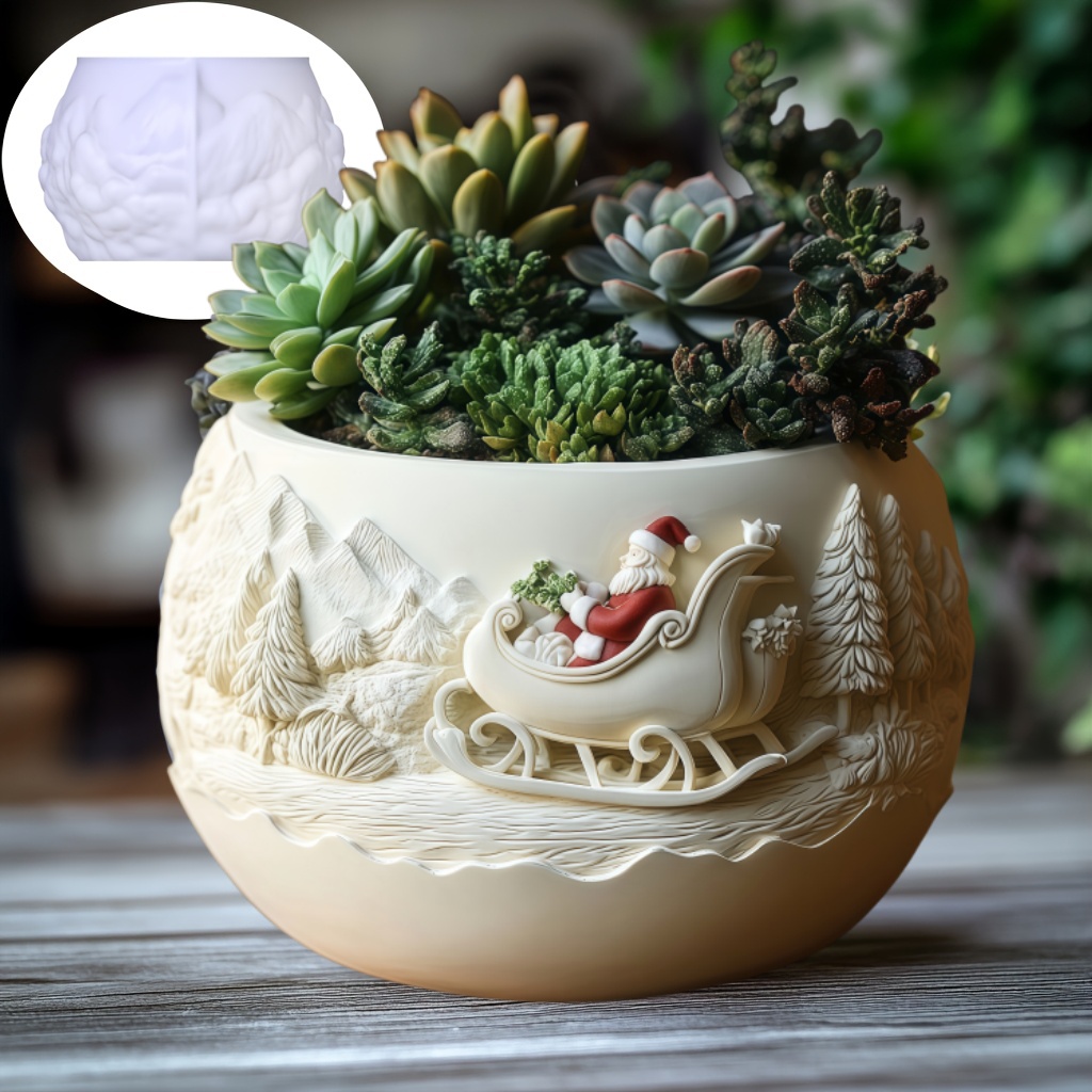 Ceder Slee Kerstman Relief Kaa - Potsticker Mold recensie en prijs